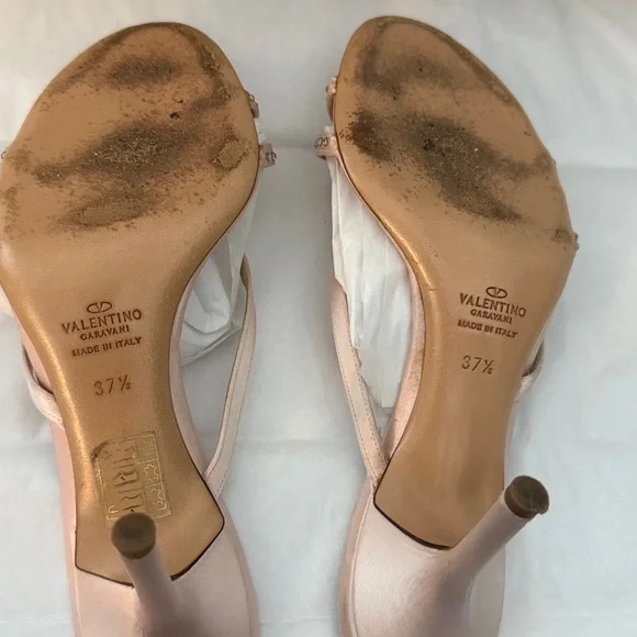 Valentino Garavani Pink Floral Women's Sandals - Picture 6 of 6